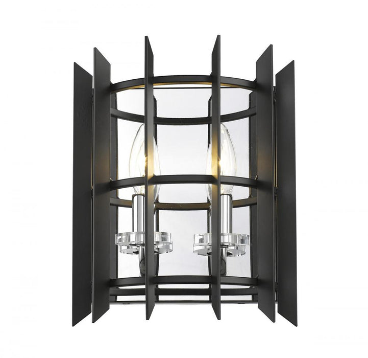 2 Light Wall Sconce | 338-2S-MB+CH
