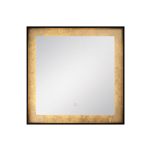 Eurofase Mirror, LED, Edge-lit, Sq, Gold
