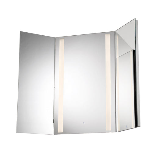 Eurofase Mirror, LED, Tri-fold, Small, Chr