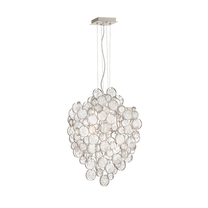 Trento,  7 Light  Chandlr, Champagne | 34030-011