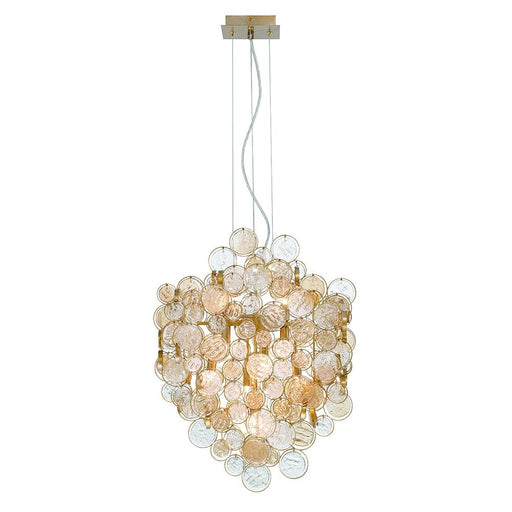 Trento 7 Light Chandelier In Antique Gold | 34030-026