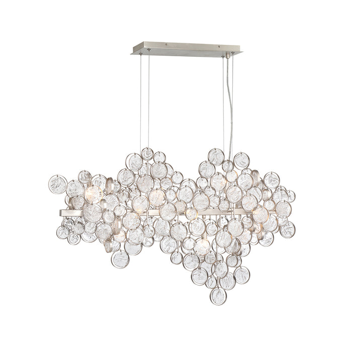 Trento,  12 Light  Chandlr, Oval, Champ | 34031-018