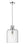 1 Light Pendant | 340P12-CH