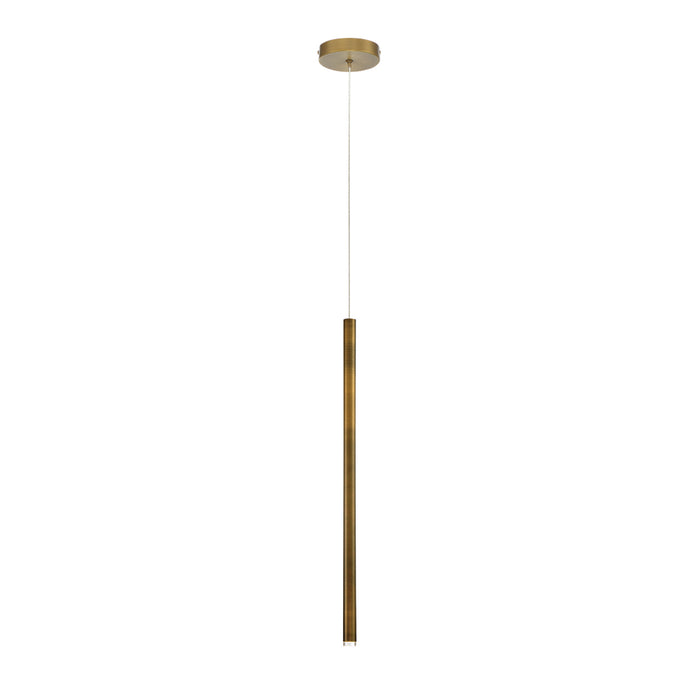 Navada, 1lt Led Pendant, Med, Ab | 34165-027