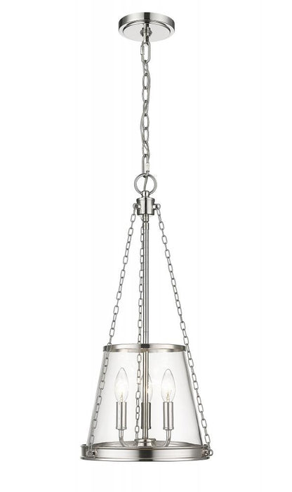 3 Light Pendant | 341P12-PN