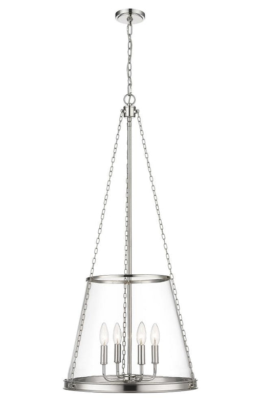 4 Light Pendant | 341P18-PN