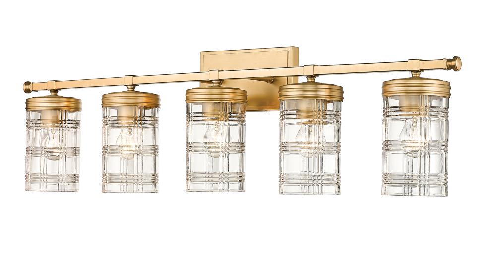 5 Light Vanity | 344-5V-HG