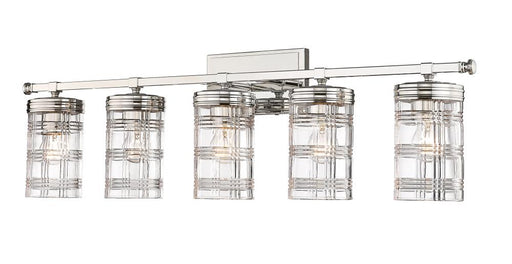 5 Light Vanity | 344-5V-PN