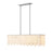 5 Light Linear Chandelier | 345-40L-PN
