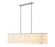 7 Light Linear Chandelier | 345-49L-PN