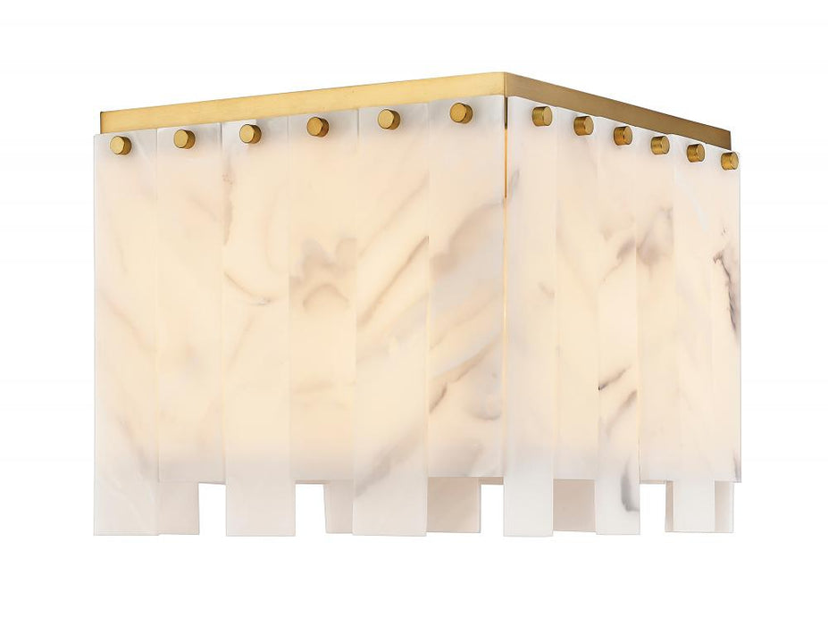 4 Light Flush Mount | 345F13-RB