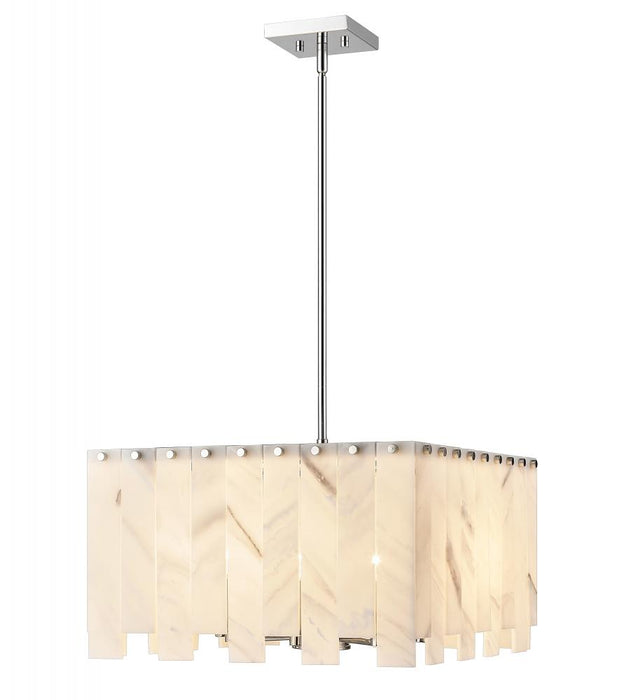 8 Light Chandelier | 345P20-PN
