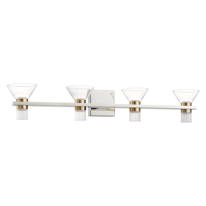 4 Light 5cct Led Vanity Light / Murale De Salle De Bain Del 5cct 4 Light | 207691A