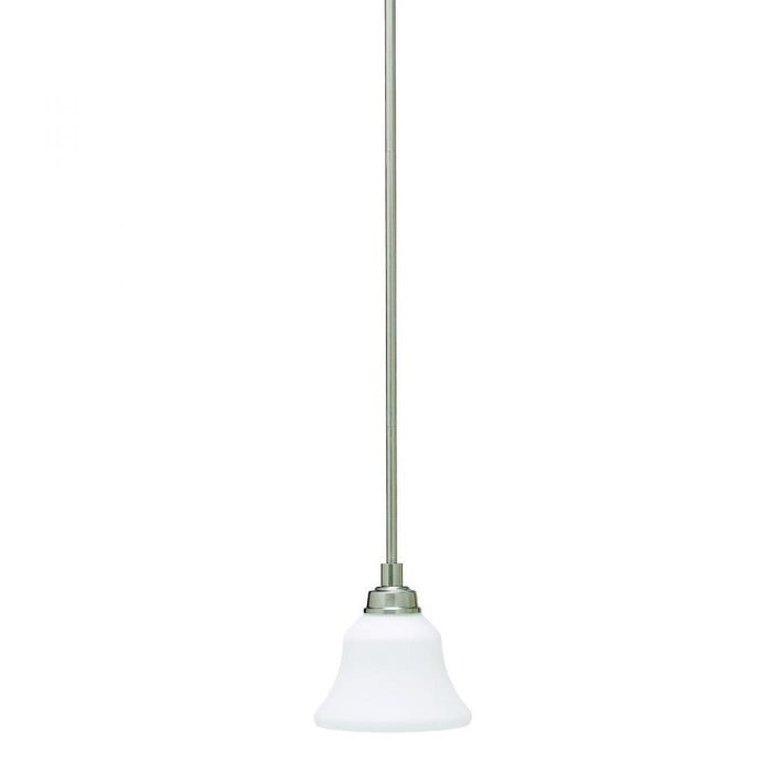 Kichler Langfordâ„¢ 1 Light Mini Pendant with LED Bulbs Brushed Nickel
