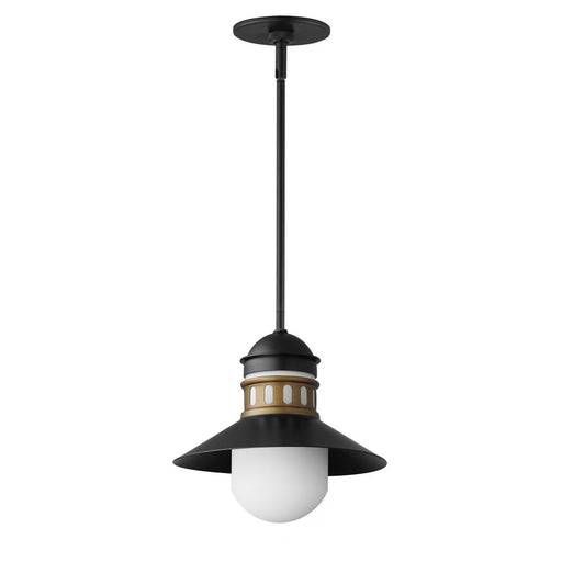 Admiralty-outdoor Pendant | 35121SWBKAB
