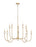 10 Light Chandelier | 352-10MGLD