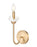1 Light Wall Sconce | 352-1S-MGLD