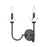 2 Light Wall Sconce | 352-2S-MB