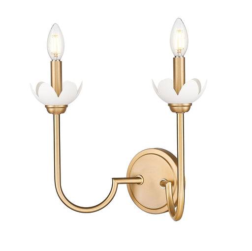2 Light Wall Sconce | 352-2S-MGLD