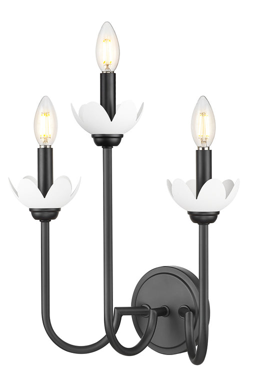 3 Light Wall Sconce | 352-3S-MB