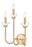 3 Light Wall Sconce | 352-3S-MGLD