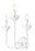 3 Light Wall Sconce | 352-3S-TW