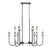 12 Light Linear Chandelier | 352-42L-MB