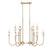 12 Light Linear Chandelier | 352-42L-MGLD