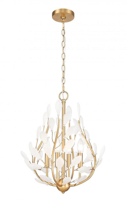 4 Light Chandelier | 353-18MGLD