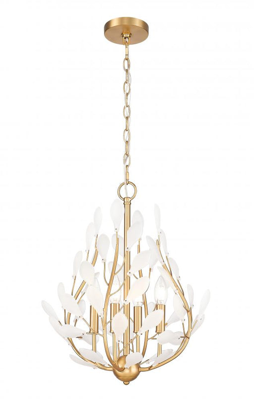 4 Light Chandelier | 353-18MGLD