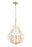 5 Light Chandelier | 353-24MGLD