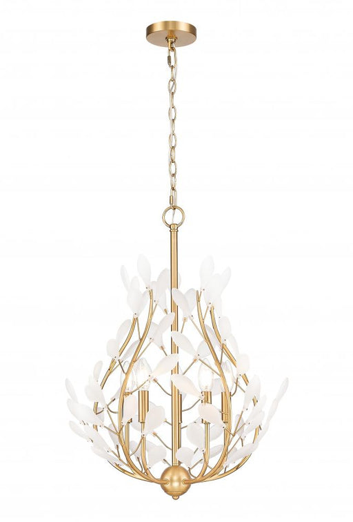 5 Light Chandelier | 353-24MGLD