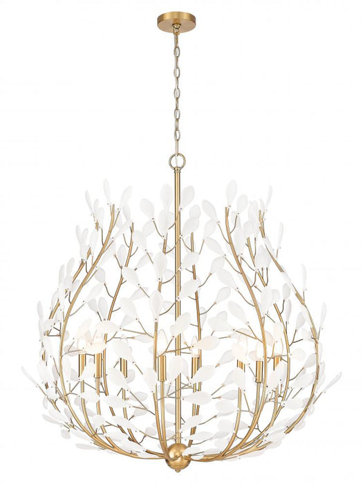 8 Light Chandelier | 353-38MGLD