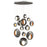 Arlington,  13 Light  Led Chand, Bk/ch | 35910-015