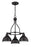Craftmade Timarron 3 Light Down Chandelier in Aged Bronze Brushed