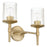 2 Light Vanity Light / Murale De Salle De Bain 2 Light | 207693A