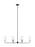 Visual Comfort & Co. Studio Collection Foxdale Six Light Linear Chandelier