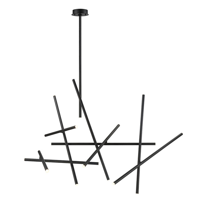 Crossroads, 18lt Led Chand, Blk | 36251-018