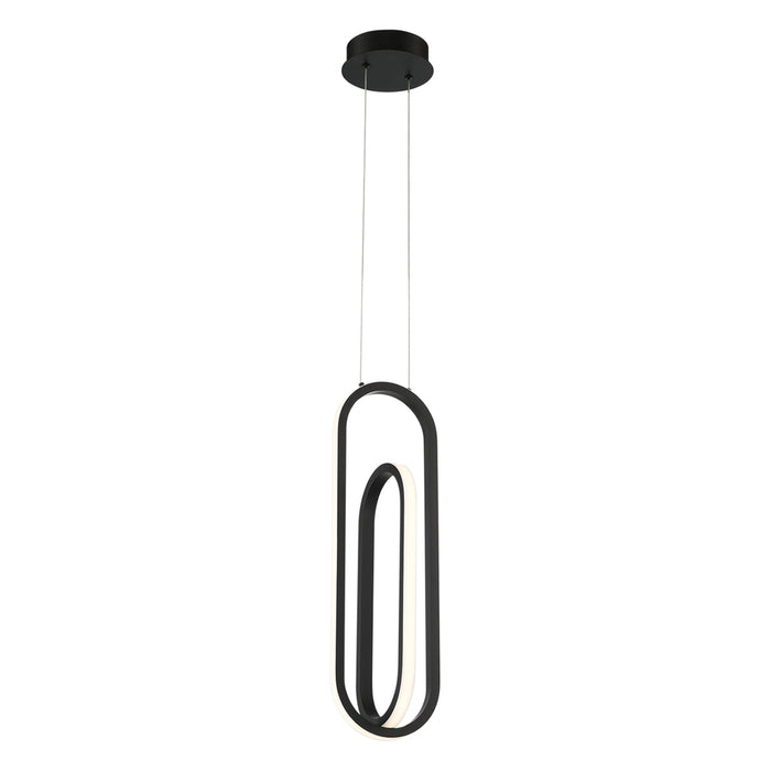 Demark, Pendant, Led, Matte Black | 37038-014