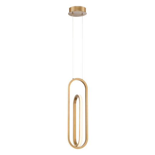 Demark, Pendant, Led, Satin Gold | 37038-021
