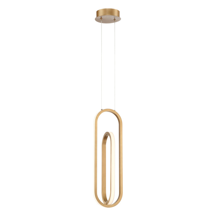 Demark, Pendant, Led, Satin Gold | 37038-021