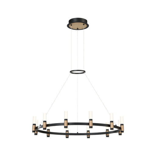 Albany, Chandelier,  12 Light  , Led, Blk | 37043-018
