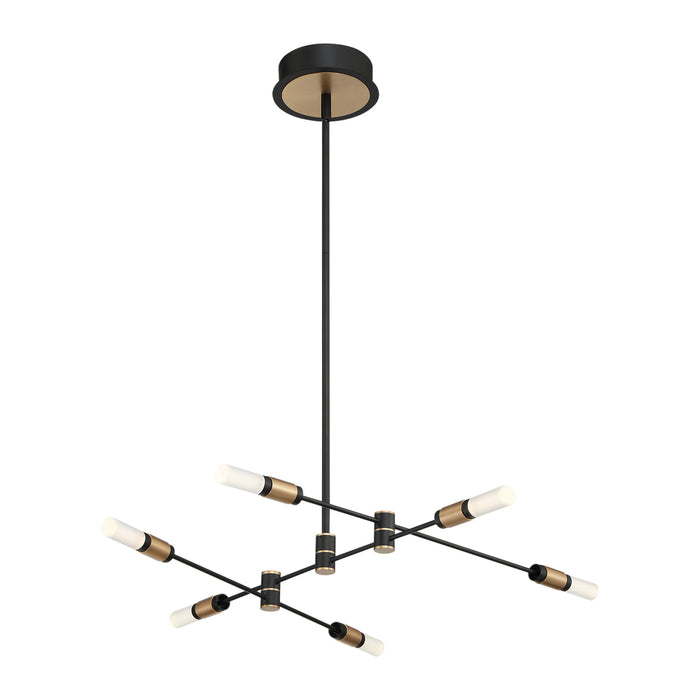 Albany, Chandelier,  6 Light  , Led, Blk | 37050-016