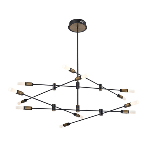 Albany, Chandelier,  12 Light  , Led, Blk | 37051-013