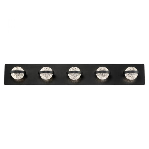 Ryder, 5 Light  Led Bathbar,blk | 37071-038