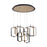 Dagmar, Chandelier,led,black | 37079-017