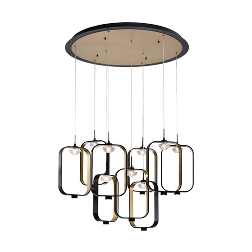 Dagmar, Chandelier,led,black | 37079-017