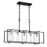 Stafford,chand, 5 Light ,rect,chr/bk | 37118-013