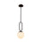 Prospect, Pendant, 1lt , Sml, Black | 37231-019