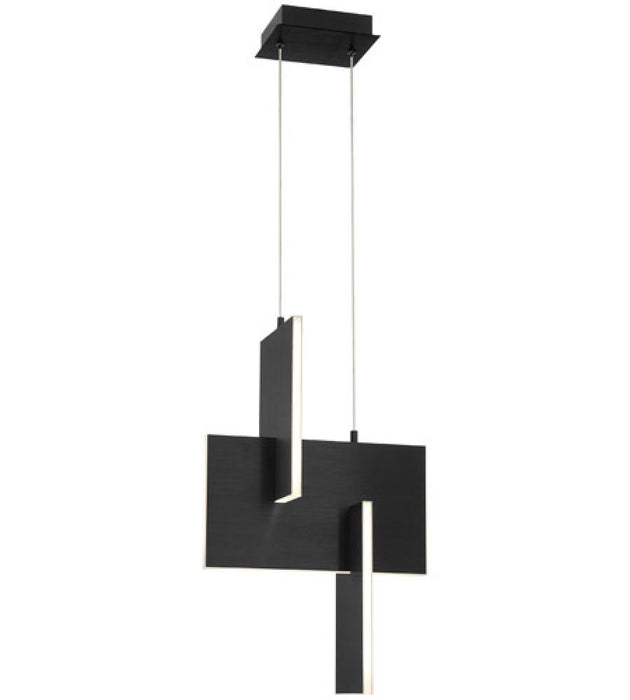 Coburg, Pendant, Led, Sml, Blk | 37347-023